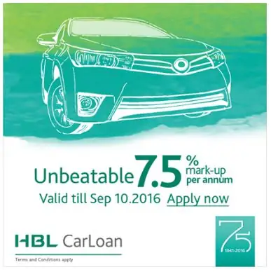 HBL Car Loan